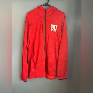 Boston University Hockey Team Issued Bauer Hoodie 2XL